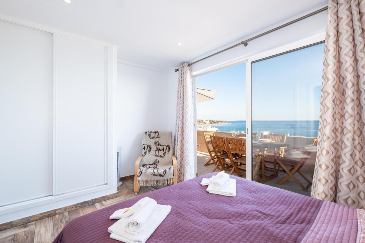 #017 Private Seaview With Ac, 200 Mts Beach Αλμπουφέιρα Εξωτερικό φωτογραφία